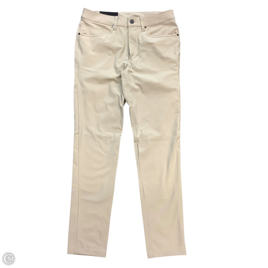 Athletic Pants By Lululemon In Beige, Size: 28(6)