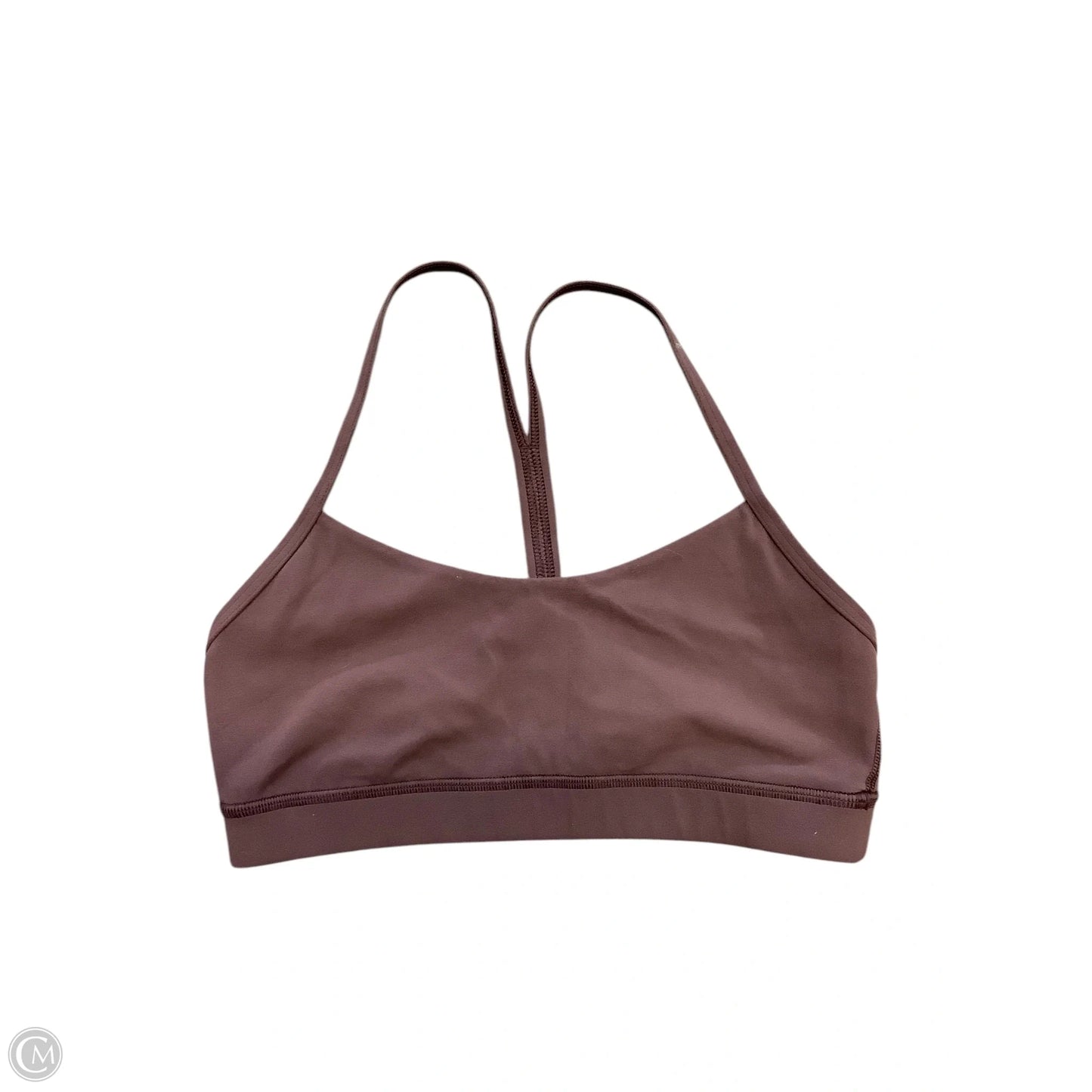 Athletic Bra By Lululemon In Maroon, Size: 8