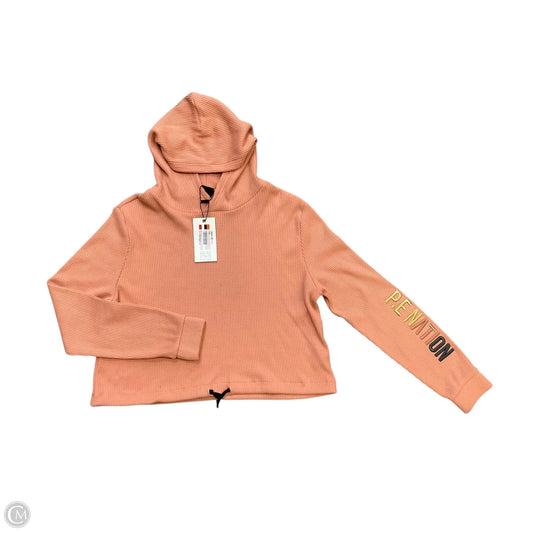 Sweatshirt By Clothes Mentor In Orange, Size: L