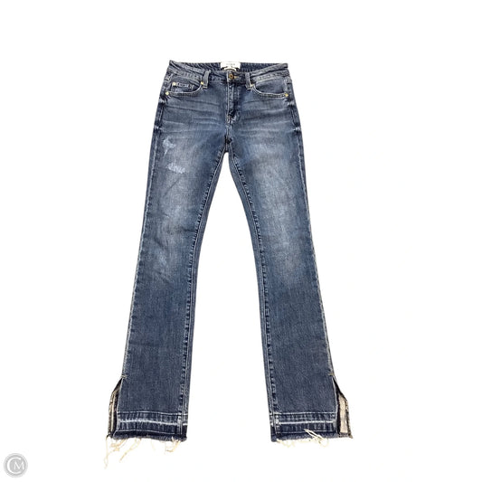 Jeans Boot Cut By Pistola In Blue Denim, Size: 4
