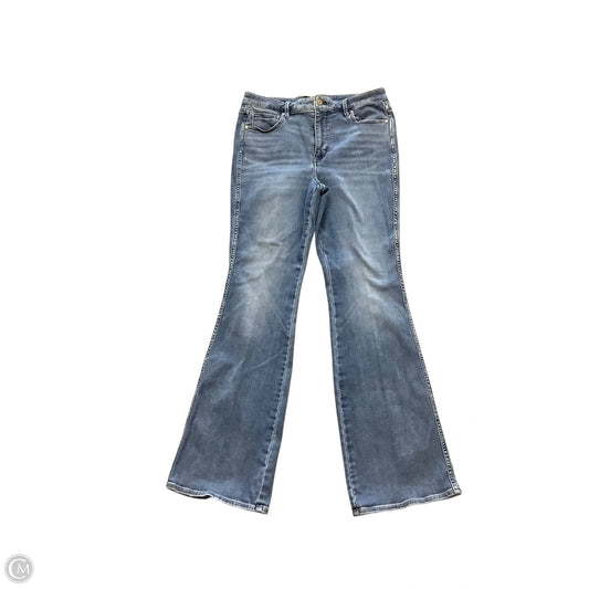 Jeans Flared By White House Black Market In Blue Denim, Size: 12