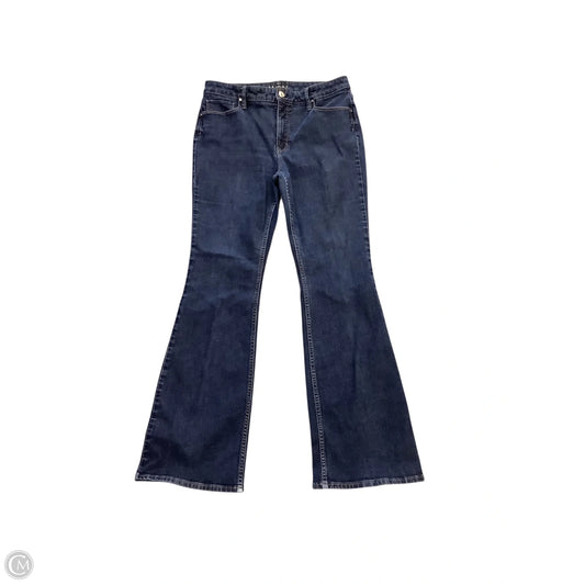 Jeans Flared By White House Black Market In Blue Denim, Size: 12