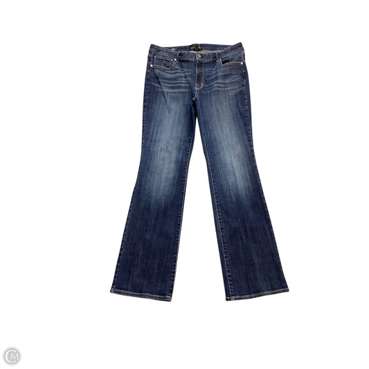 Jeans Boot Cut By White House Black Market In Blue Denim, Size: 12