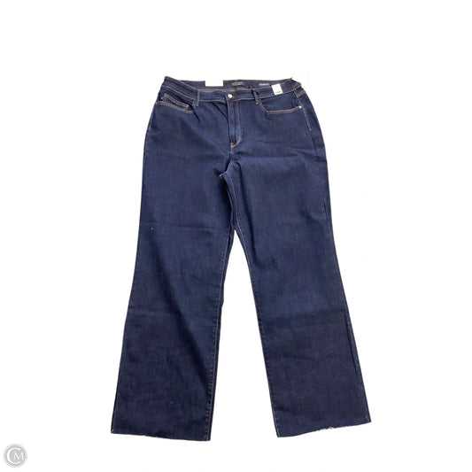 Jeans Straight By Judy Blue In Blue Denim, Size: 22