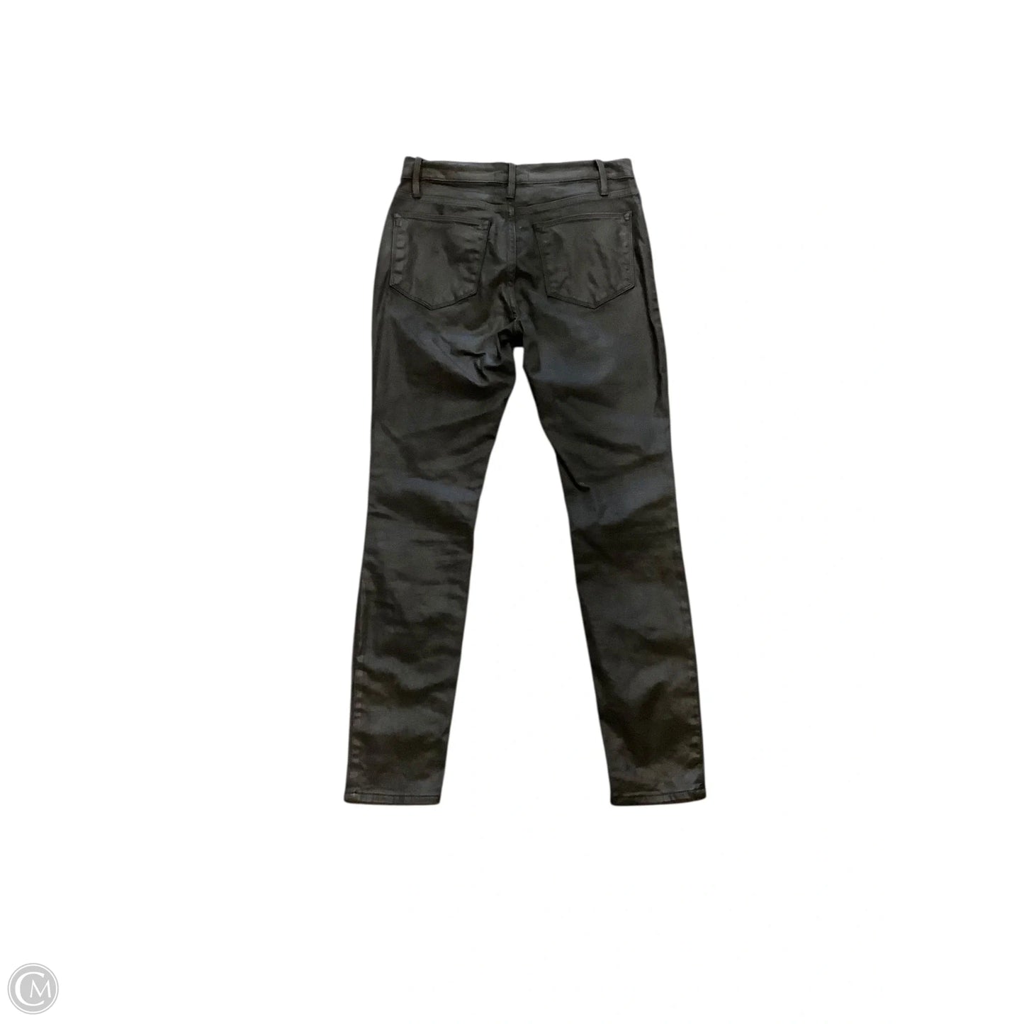 Jeans Skinny By Frame In Black, Size: 4