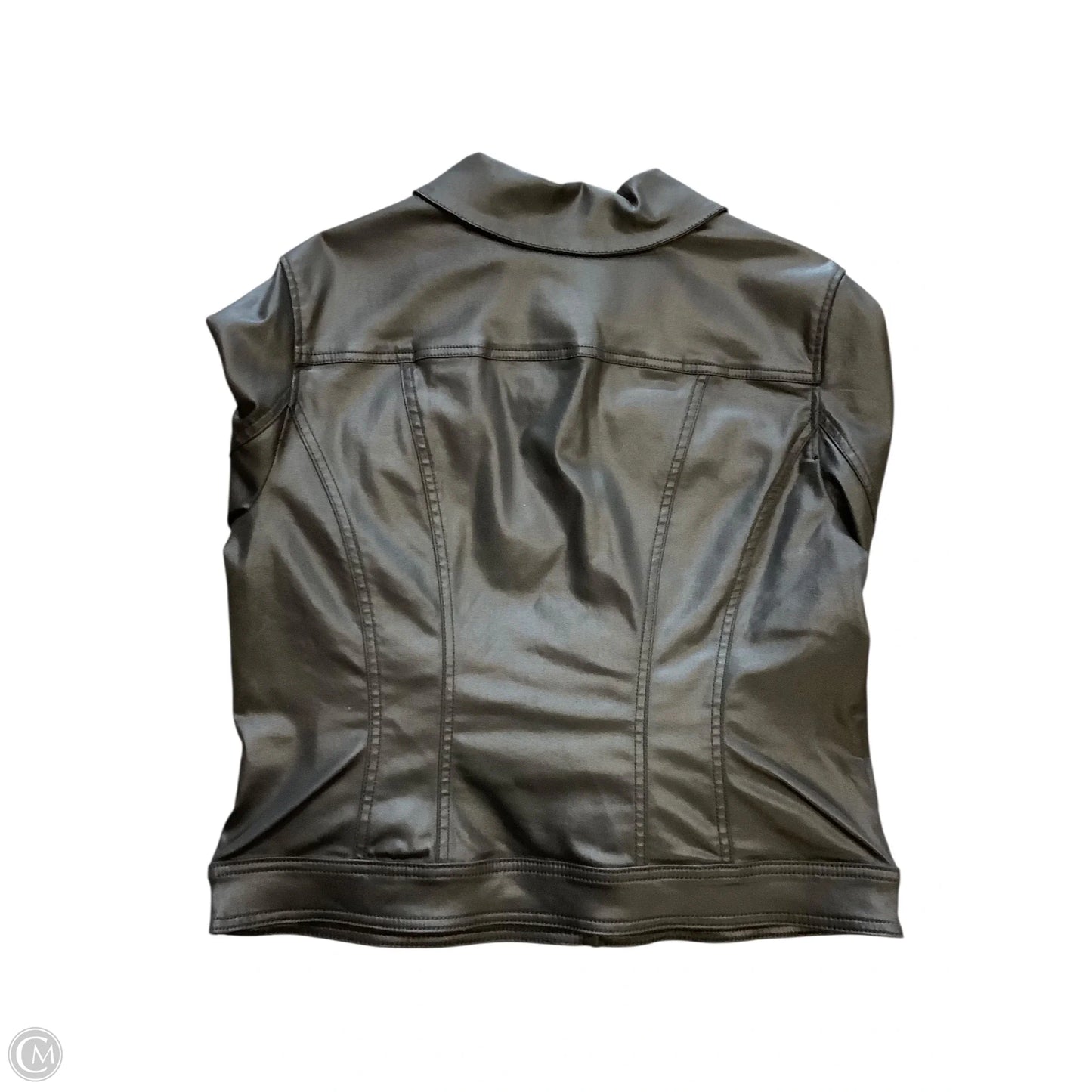 Jacket Moto By White House Black Market In Black, Size: 14