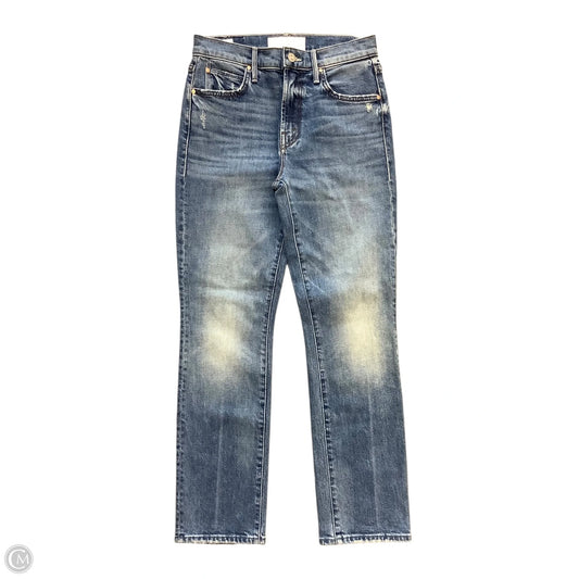 Jeans Skinny By Mother In Blue Denim, Size: 4(26)