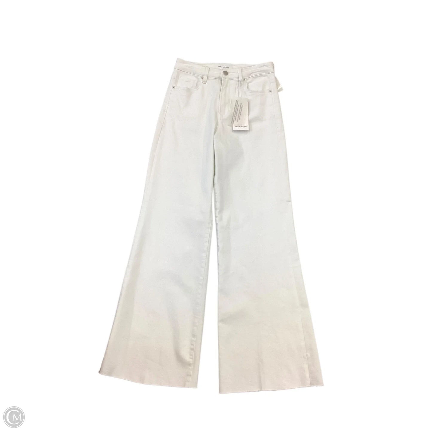 Jeans Wide Leg By Dear John In White, Size: 2