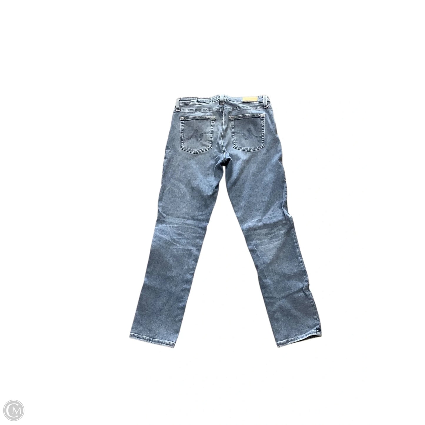 Jeans Cropped By Ag Jeans In Blue Denim, Size: 6