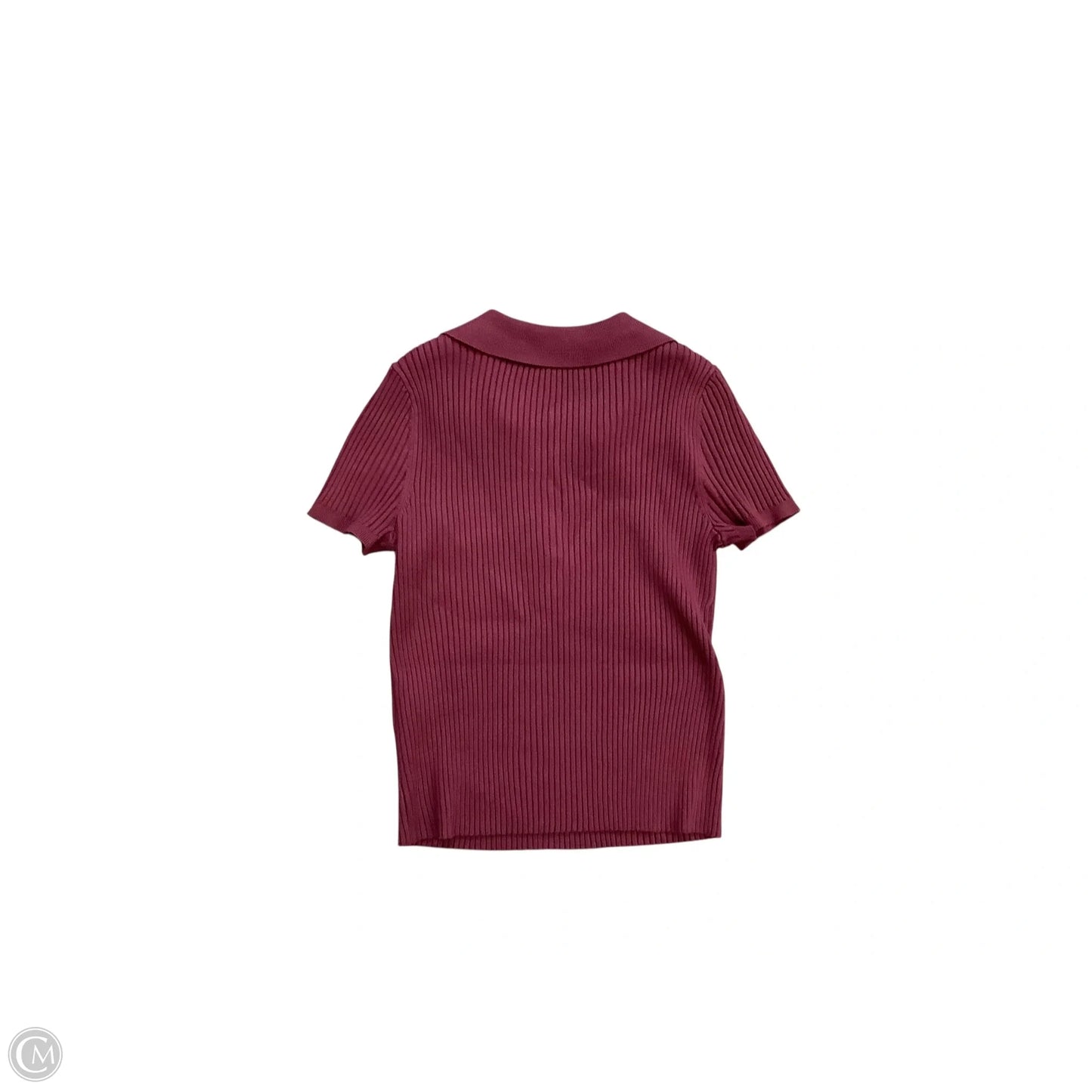 Top Short Sleeve By Dkny In Red, Size: Xs