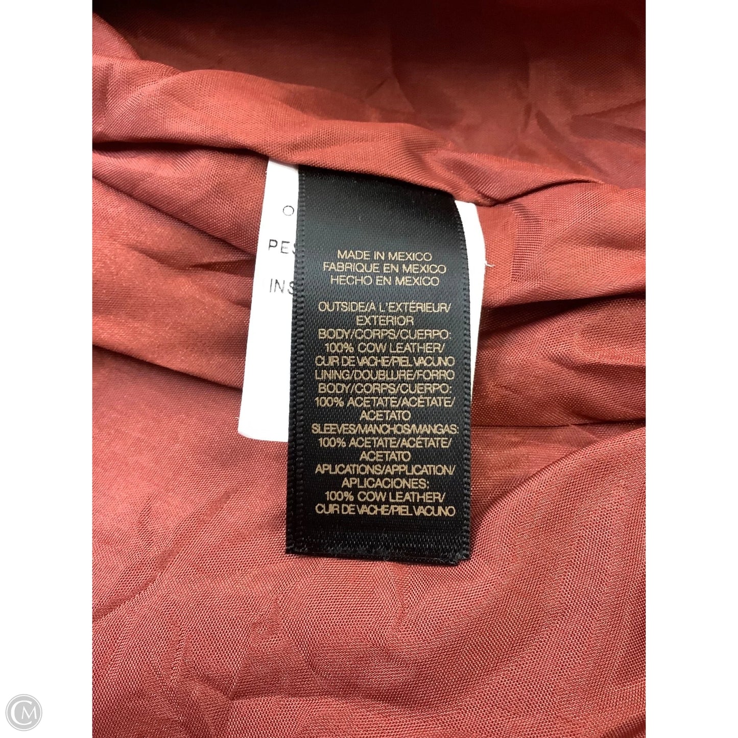 Jacket Designer By Frye In Brown, Size: Xs