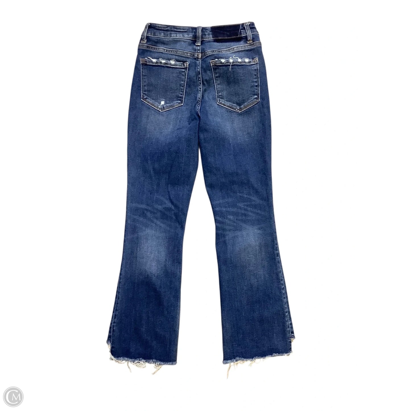 Jeans Boot Cut By Flying Monkey In Blue Denim, Size: 2(25)