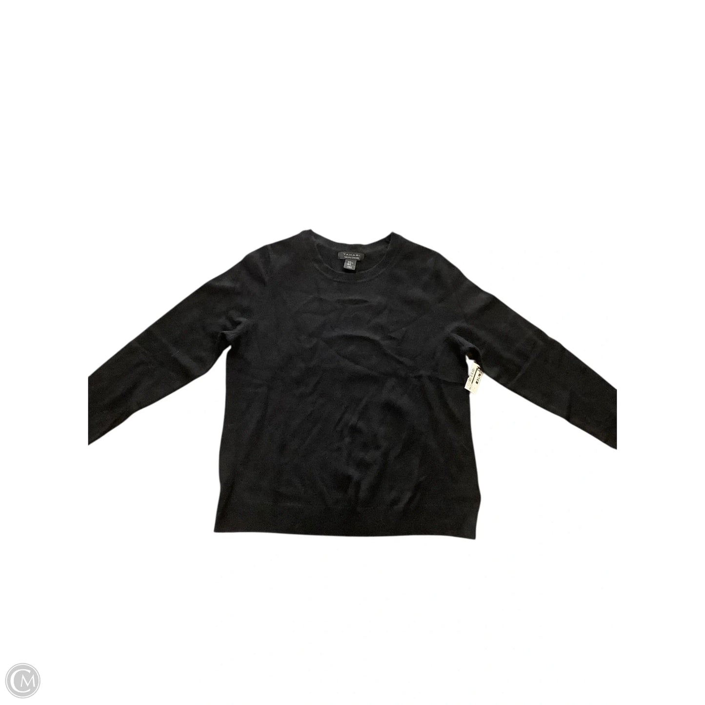 Sweater Cashmere By Tahari In Black, Size: Xl