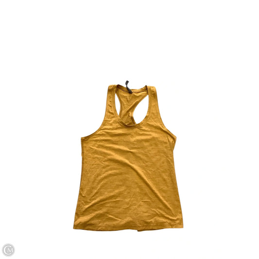Athletic Tank Top By Vuori In Yellow, Size: Xl