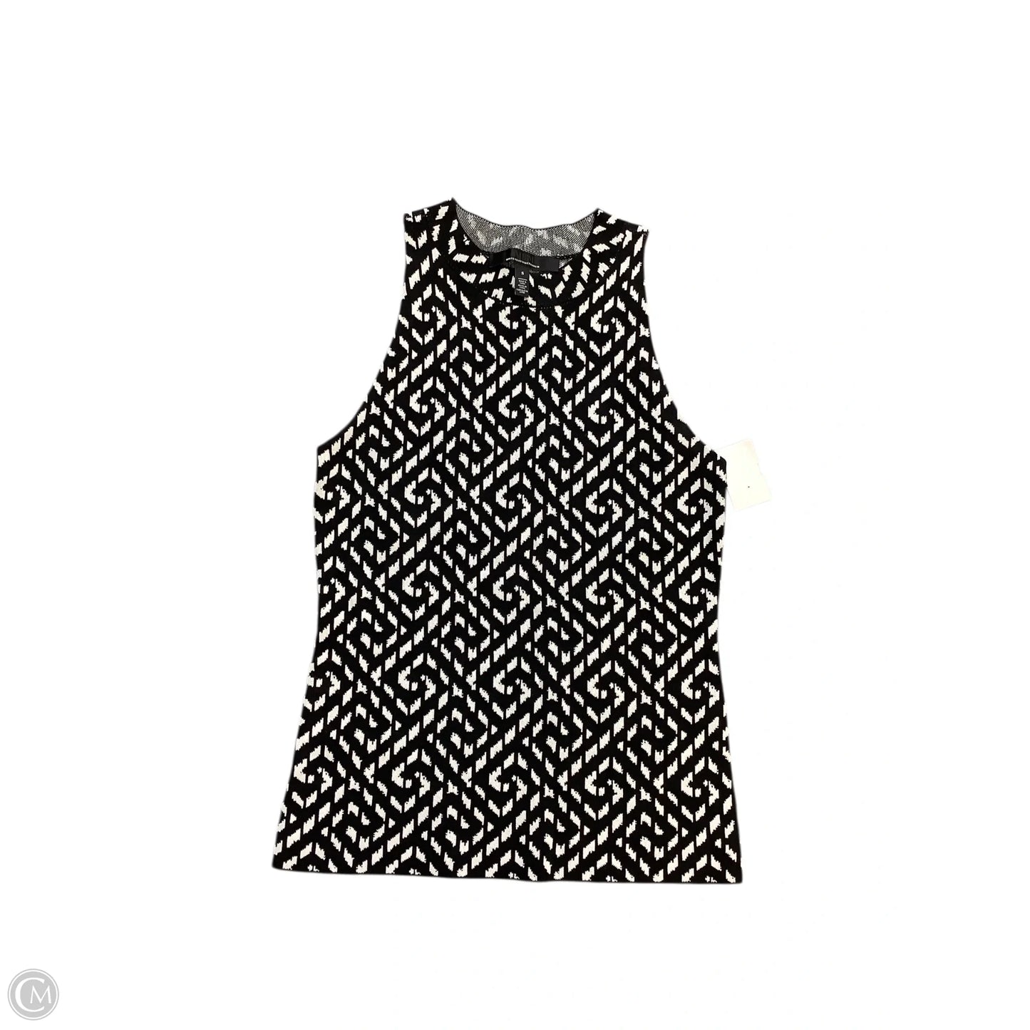 Top Sleeveless By White House Black Market In Black & White, Size: S