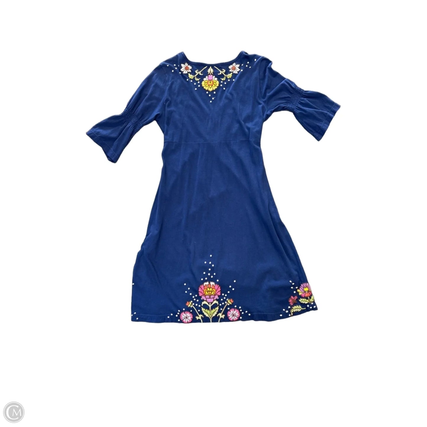 Dress Casual Short By Johnny Was In Blue, Size: M