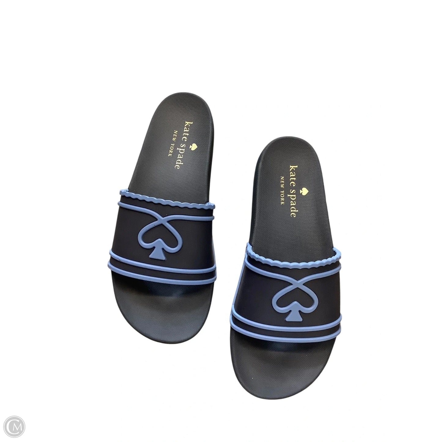 Sandals Designer By Kate Spade In Blue, Size: 9