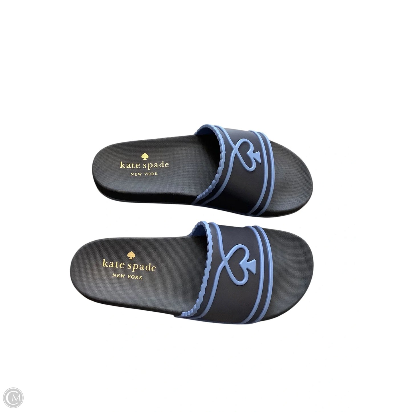 Sandals Designer By Kate Spade In Blue, Size: 9