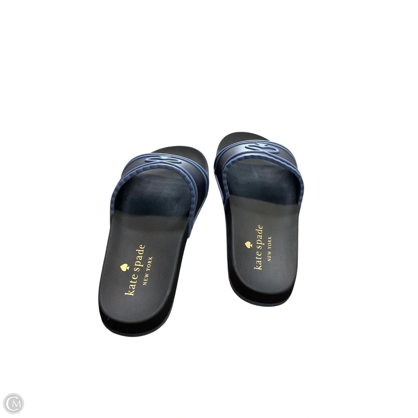 Sandals Designer By Kate Spade In Blue, Size: 9