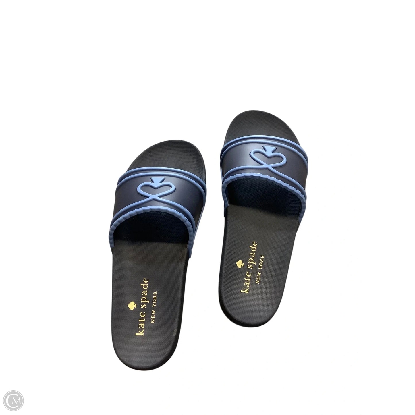 Sandals Designer By Kate Spade In Blue, Size: 9