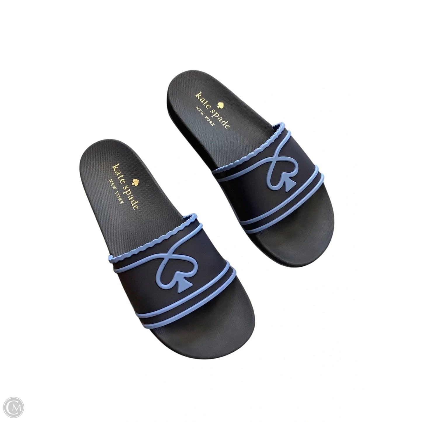 Sandals Designer By Kate Spade In Blue, Size: 9