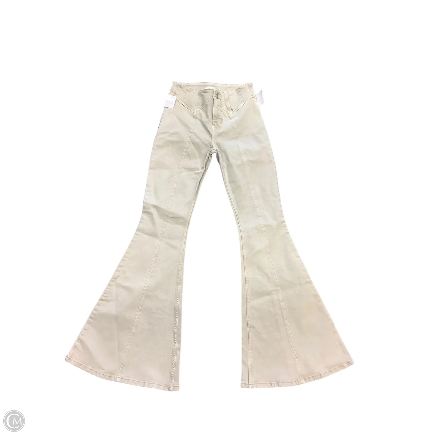 Jeans Flared By Shyanne In Tan, Size: 4