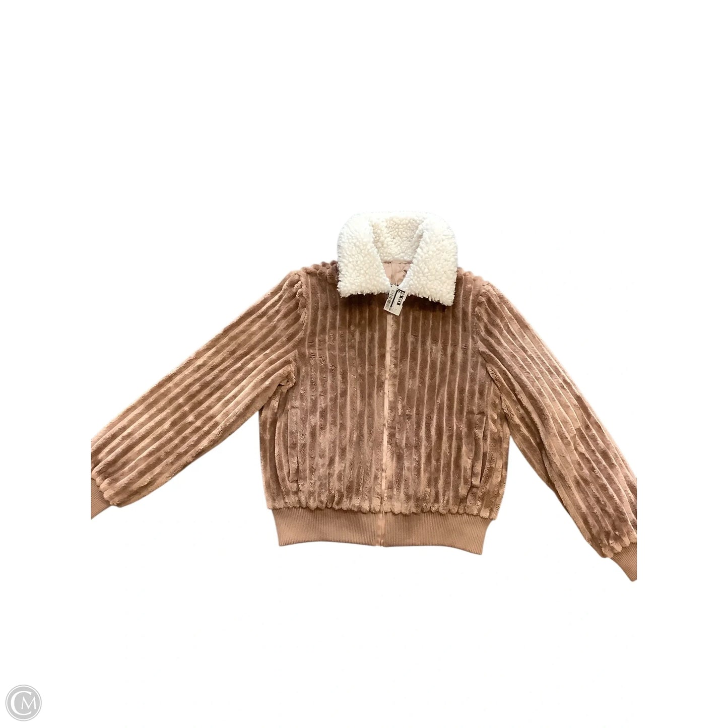Coat Designer By Ugg In Brown, Size: S