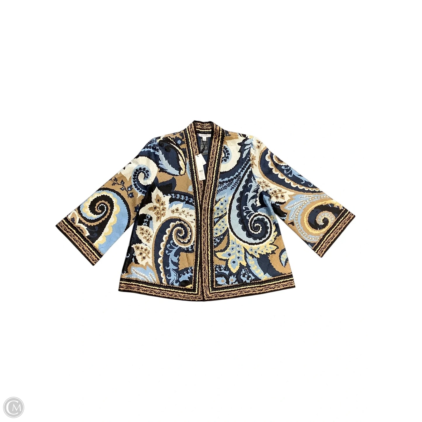 Jacket Other By Chicos In Blue, Size: L
