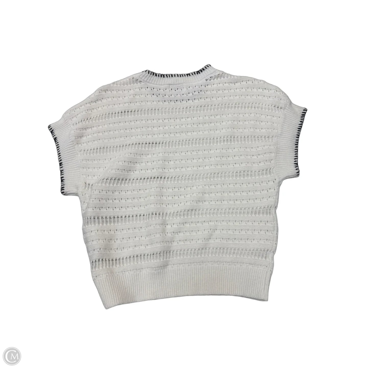 Vest Sweater By Bke In White, Size: S