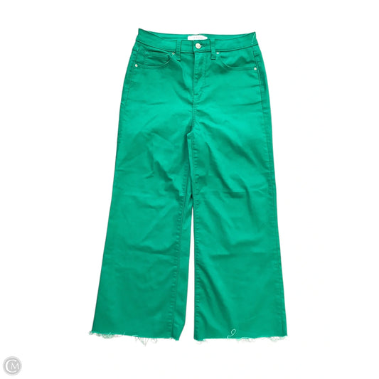 Jeans Wide Leg By Zenana Outfitters In Green, Size: M