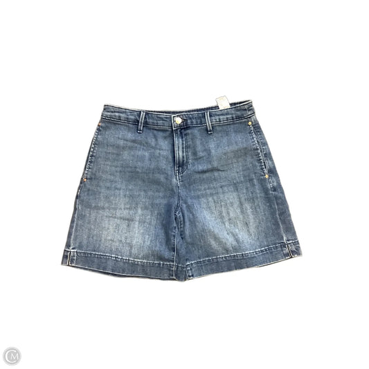 Shorts By Chicos In Blue Denim, Size: 8