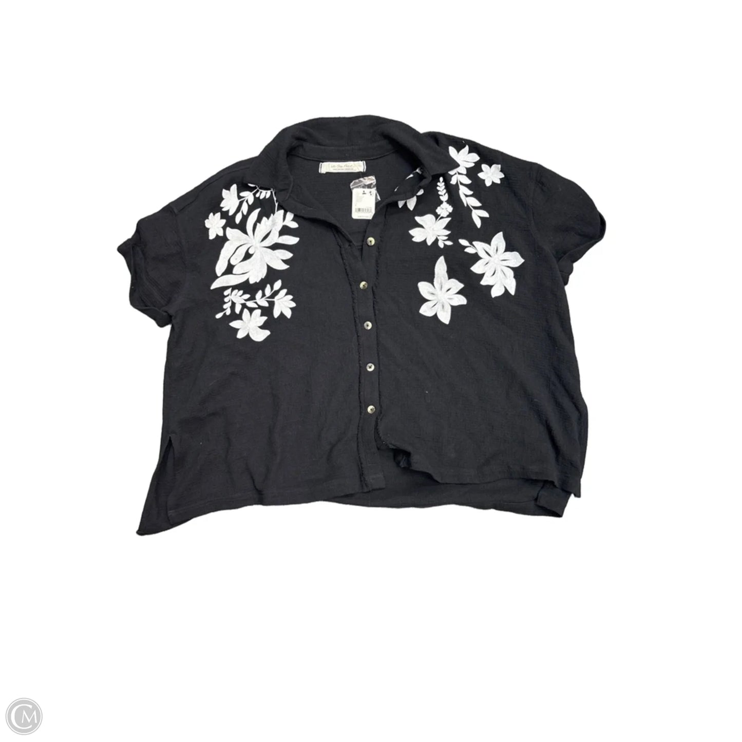 Top Short Sleeve By We The Free In Black, Size: L