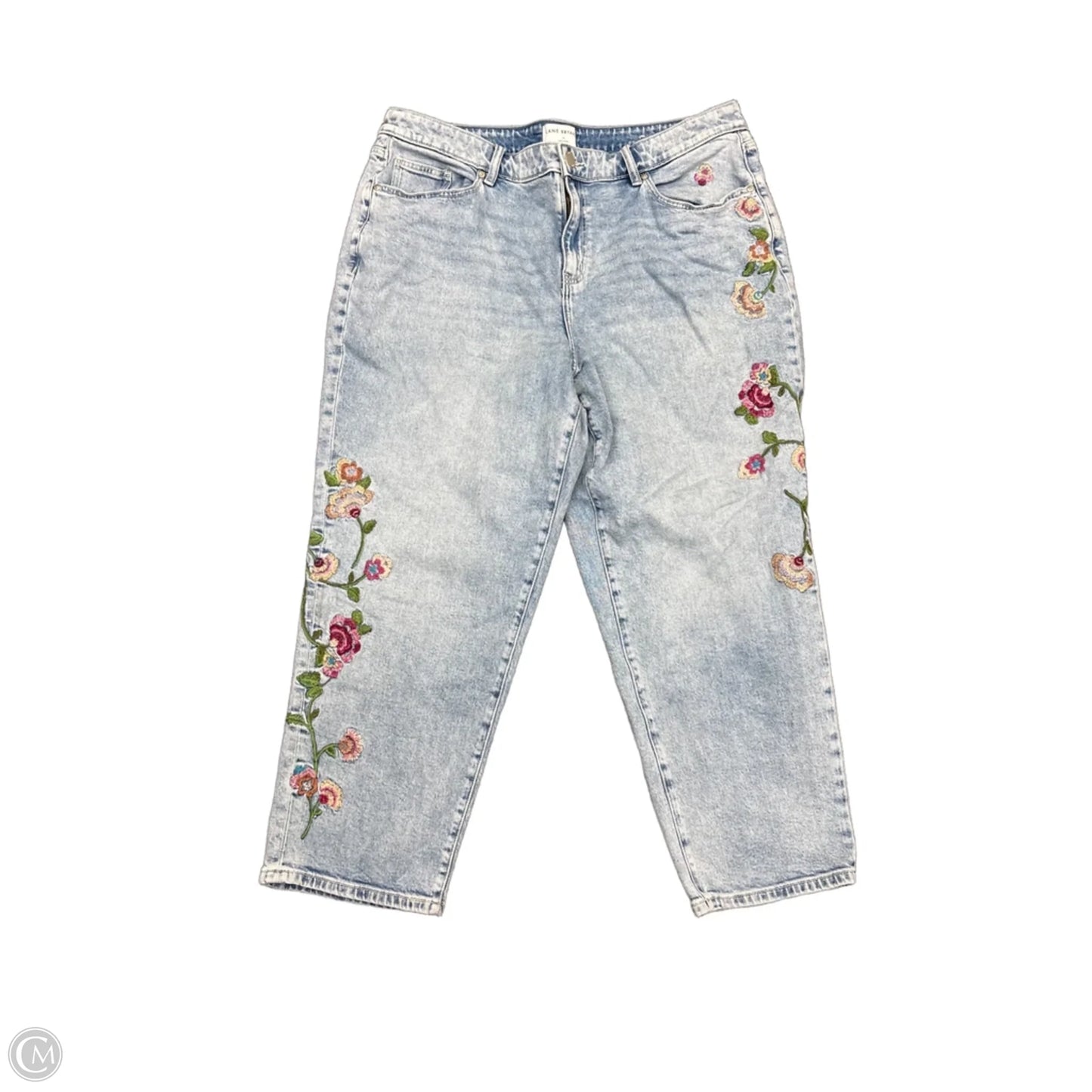 Jeans Boyfriend By Lane Bryant In Blue Denim, Size: 18