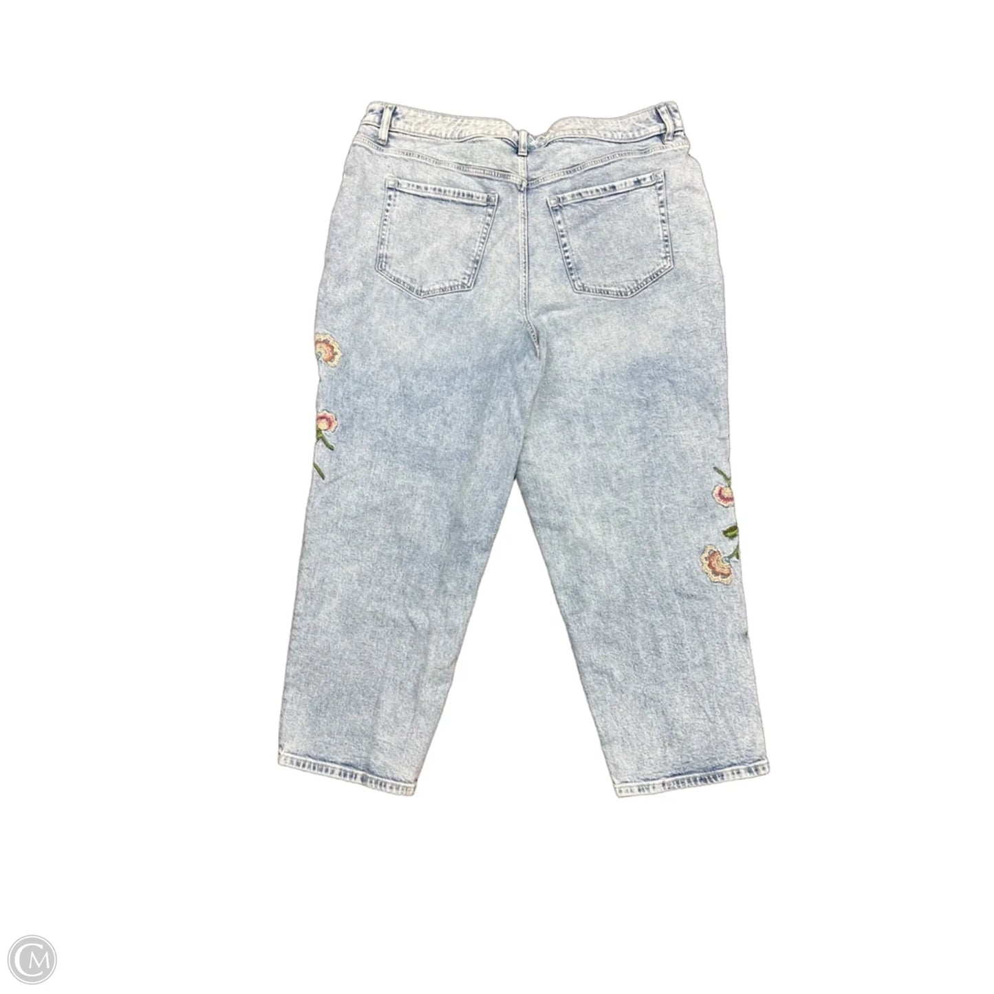 Jeans Boyfriend By Lane Bryant In Blue Denim, Size: 18
