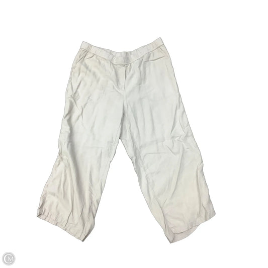 Pants Linen By J. Jill In Tan, Size: Xl