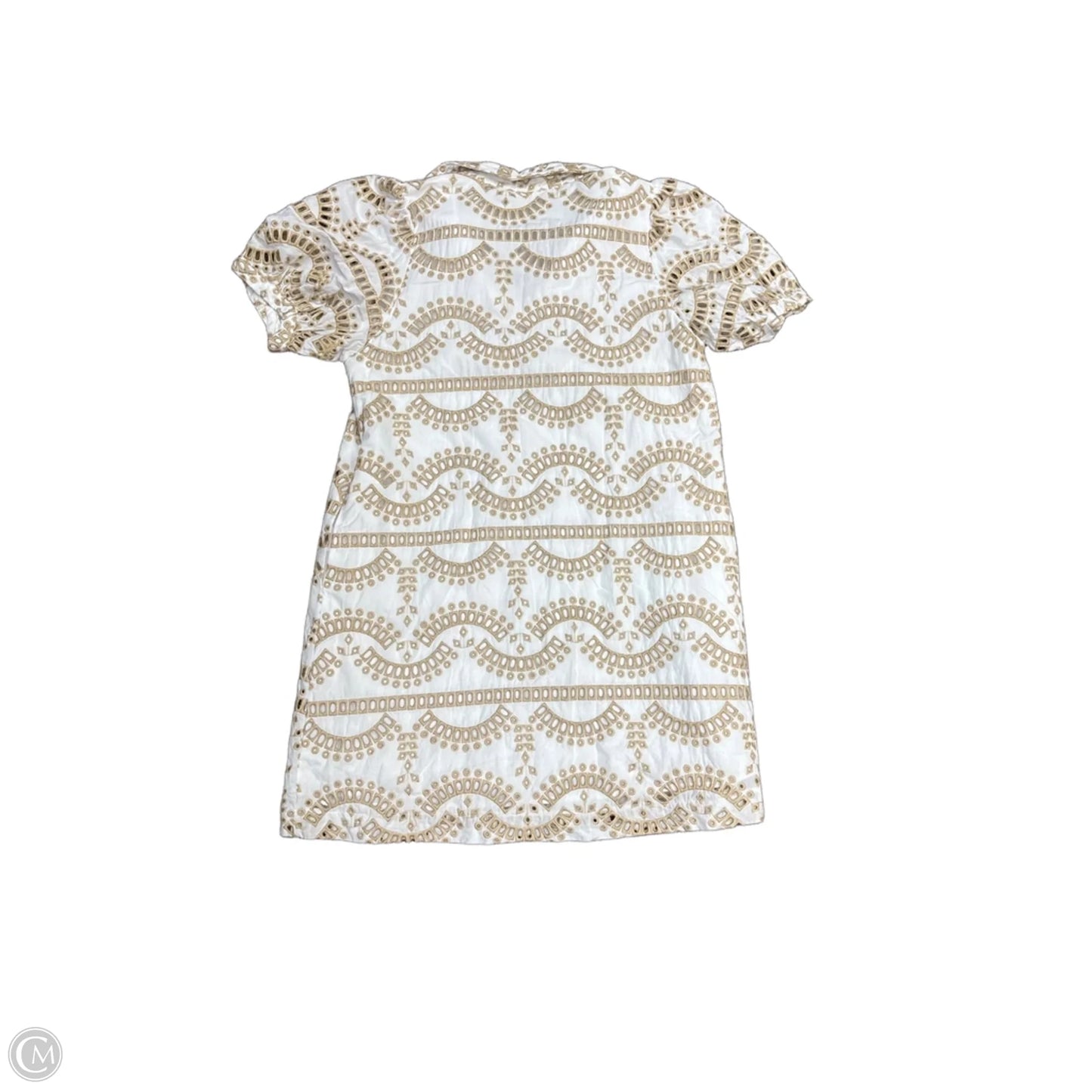 Dress Casual Short By Jodifl In Brown & White, Size: Xl