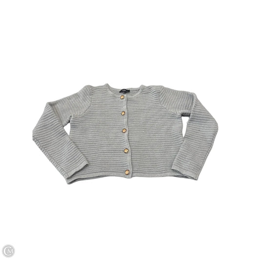Sweater Cardigan By Lulus In Grey, Size: L