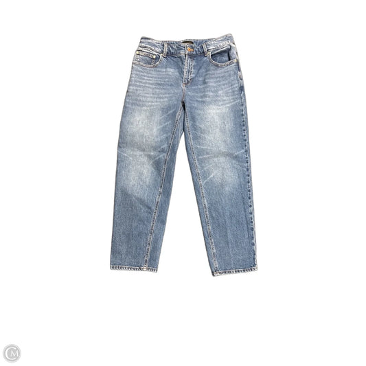 Jeans Straight By Talbots In Blue Denim, Size: 6
