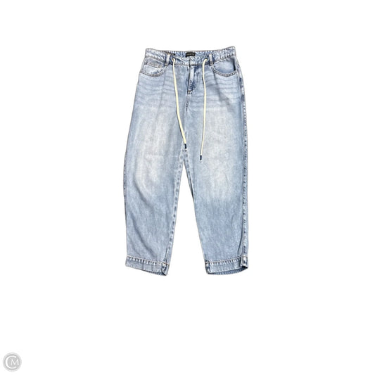 Jeans Straight By Talbots In Blue Denim, Size: 6