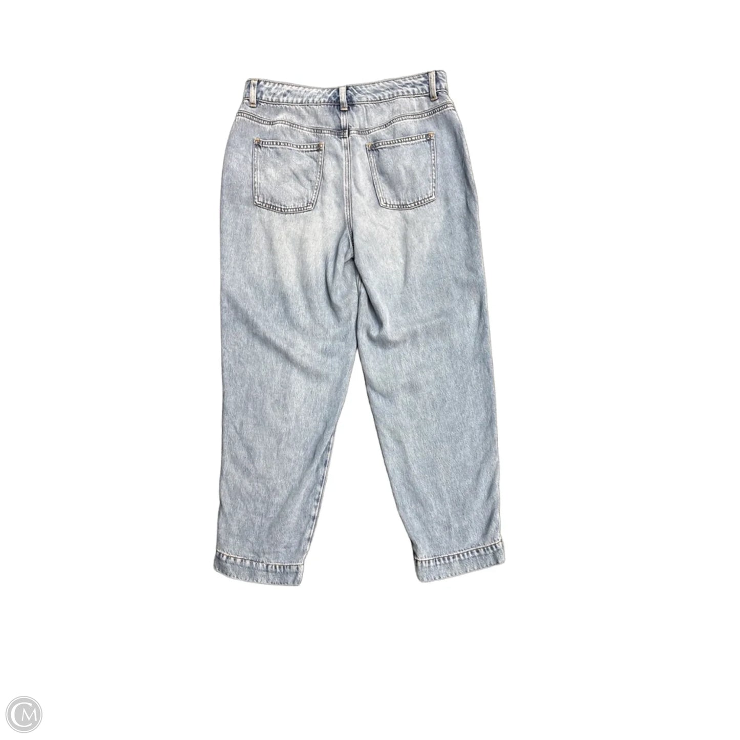 Jeans Straight By Talbots In Blue Denim, Size: 6