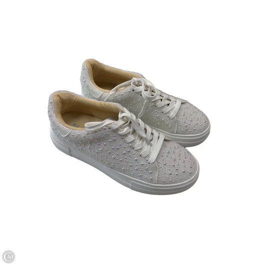 Shoes Sneakers By Betsey Johnson In White, Size: 7.5