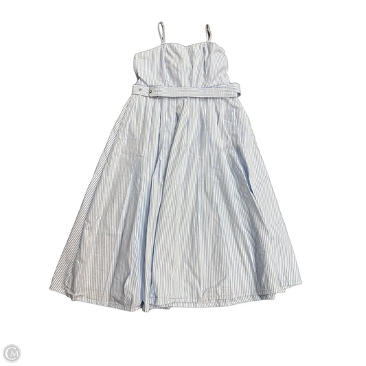Dress Casual Maxi By A New Day In Blue & White, Size: 12