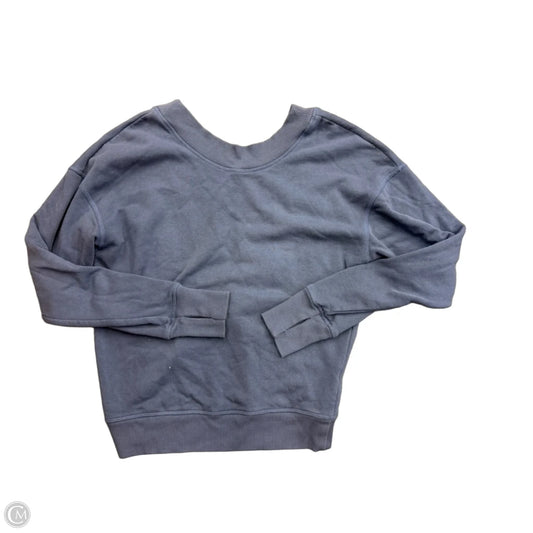 Sweatshirt Crewneck By Aerie In Blue, Size: Xs