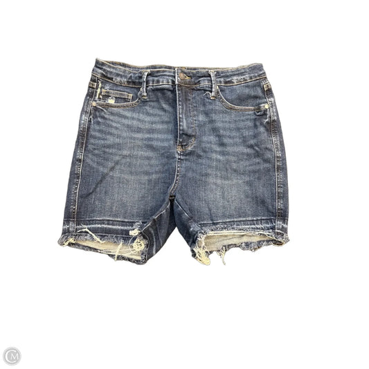 Shorts By Judy Blue In Blue Denim, Size: Xl