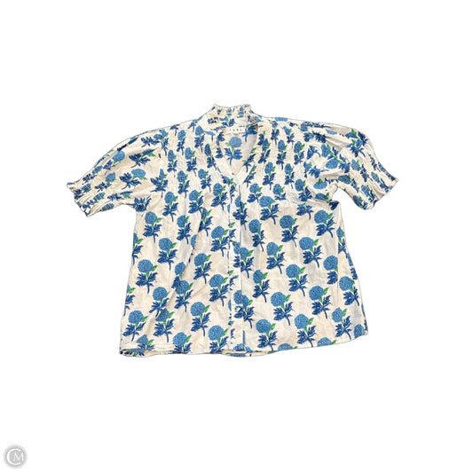 Top Short Sleeve By Thml In Floral Print, Size: S