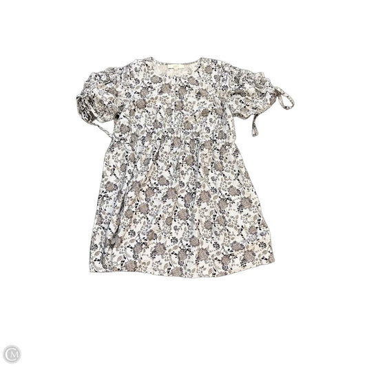 Dress Casual Short By Loft In Black & Blue, Size: M