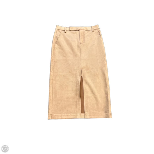 Skirt Maxi By Loft In Brown, Size: 8p