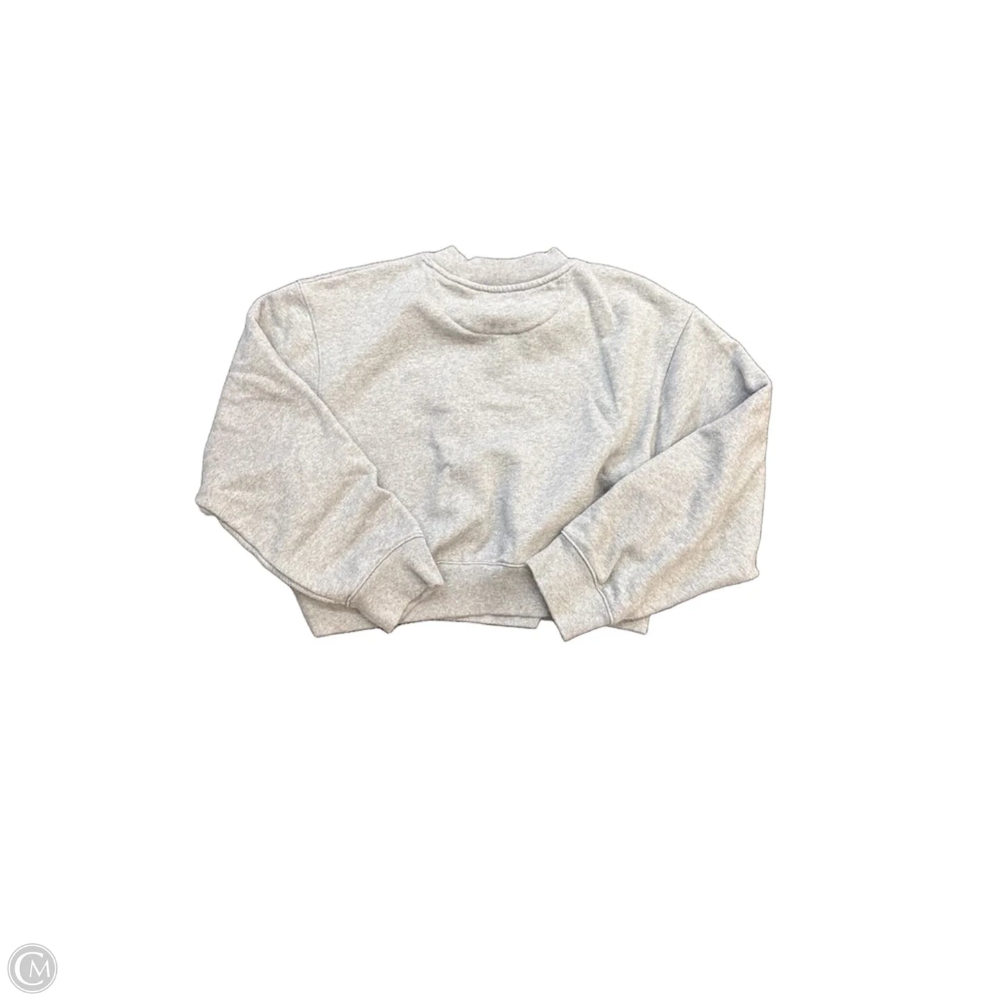 Sweatshirt Crewneck By Gap In Grey, Size: M