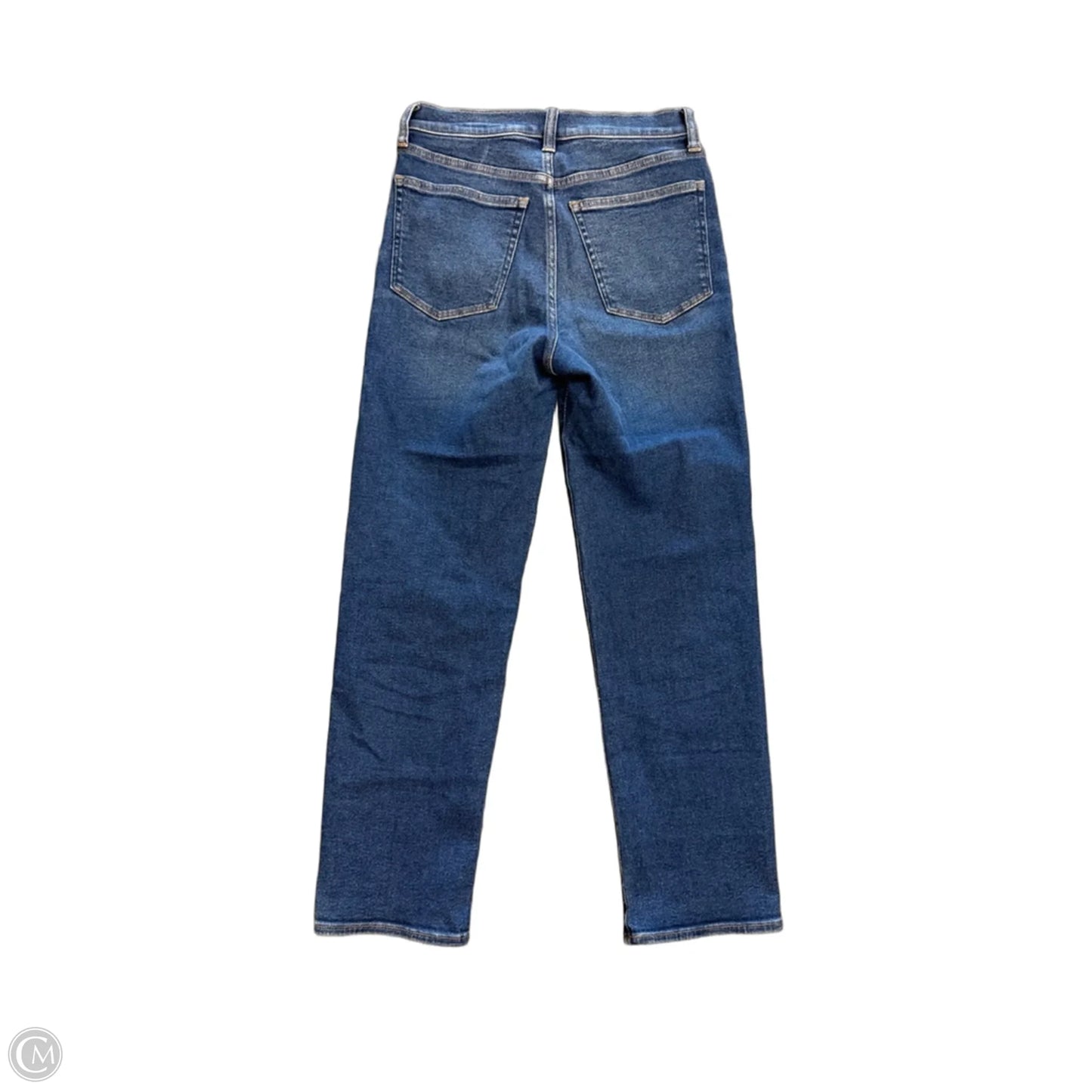 Jeans Straight By J. Crew In Blue Denim, Size: 4