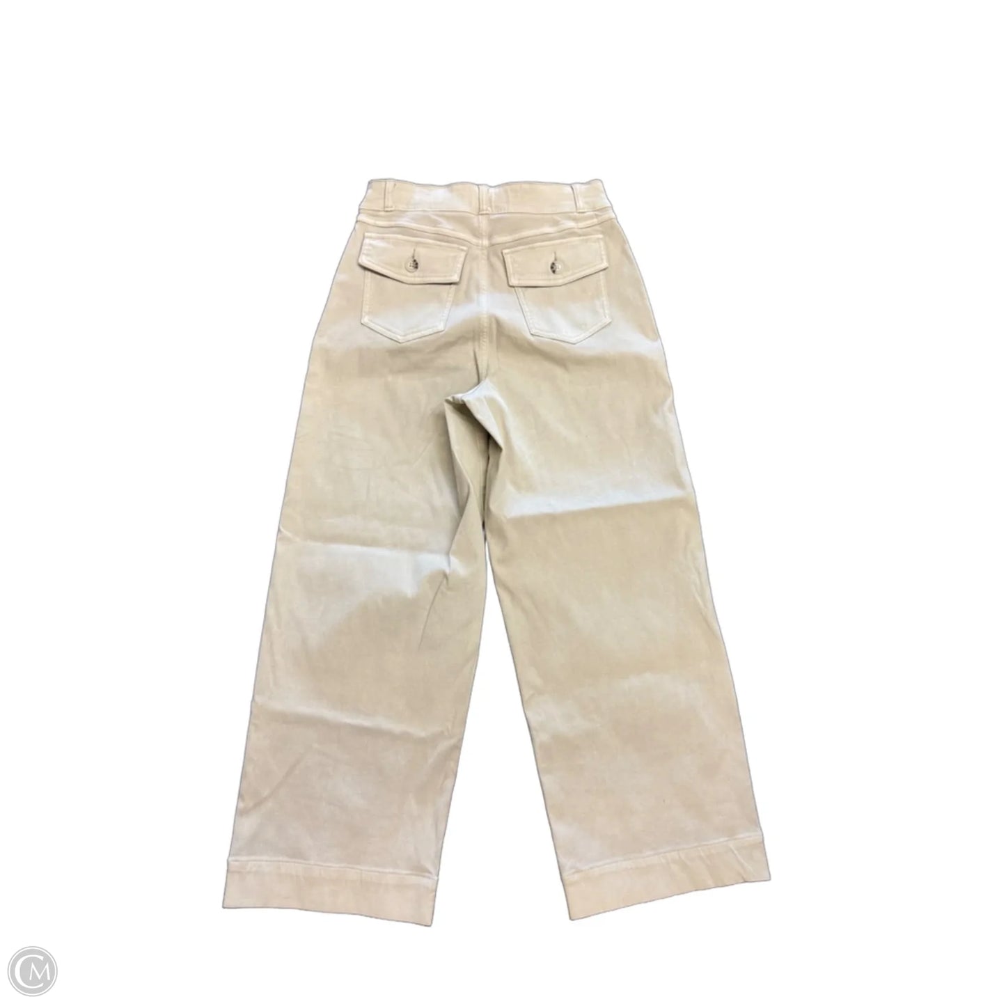 Jeans Wide Leg By Spanx In Tan Denim, Size: M